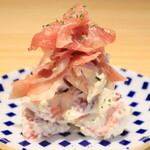 野菜巻き串屋 うずまき - 苺と生ハムの白和え