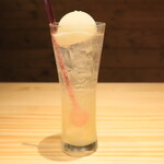 野菜巻き串屋 うずまき - 柚子ソルベサワー