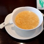 Kanton Kaisen Shuke Douki - ランチメニューのスープ