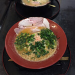 Ebisoba Kaneyuki - 海老味噌拉麺　ネギトッピング