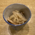 春のお店 - 付出し（切り干し大根煮）