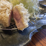とんかつ 新 - ヒレ肉はほんのりピンク♡
      