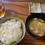 とんかつ 新 - ごはんと豚汁