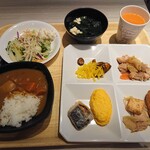 スーパーホテル - 料理写真:朝食バイキング