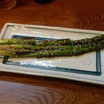 菊乃家本店 - 焼アスパラ