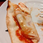 レストラン ポルコロッソ - 丸めて春巻き風に?? 笑