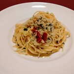 レストラン ポルコロッソ - ペペロンチーノのビジュアルが美しい♪