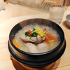 参鶏湯 人ル