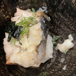 鮨 波づき - 焼ひしおサバ茶づけ