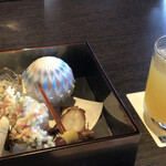 Isaribi No Yado Shisaido Kanchou - せっかく和歌山なので、梅酒と共に前菜