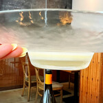 BISTRO Lanterne - ホワイトアスパラガスのブラマンジェ