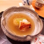 西麻布 大竹 - 【煮物】「キンキ　新玉葱の煮物」