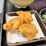 ゆで太郎 - 唐揚げ。150円