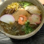 すずや×石切丸 - おふく蕎麦820円