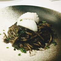 ポンテ - イカ墨のパスタ