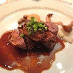 saveur - １歳半の雌鹿のロース肉ロッシーニ風