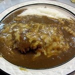 カレーショップキング - カツチーズ大盛り辛口、通常は920円