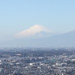 中国料理 皇苑 - 窓からの景色（３ａ）：富士山アップ