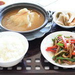 中国料理 皇苑 - ふかひれ御膳：メインの御膳