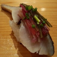 天寿し 京町店 - 〆サバ。
