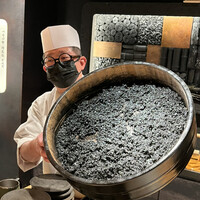 麻布 黒しゃり - 