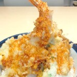 Tenya - 富士川天丼(並)￥580＆ご飯大盛￥100