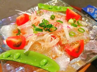 Shunsensakaba Nobu - 彩る魚カルパッチョ　スペシャルコース