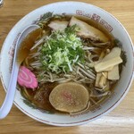 味の五十番 - もやしラーメン(醤油・こってり)