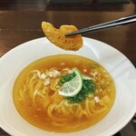 豚白湯創作麺処 友池 - 焼きアゴ醤油