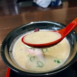 豚白湯創作麺処 友池 - カツオ豚白湯