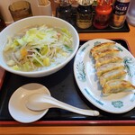 Hidakaya - Cセット：野菜たっぷりタンメン