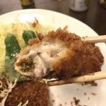 Katsuretsuan - 牡蠣フライ断面