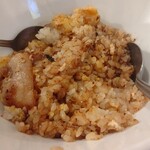 鉄板肉バル オニガシマ - ガーリック炒飯