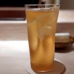 たかおか - 今回は水出し煎茶の他に、水出しほうじ茶もご用意いただいていました。甘みがあってとても美味しい。