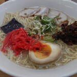 名代ラーメン亭 - ・トッピングオン、味は見れば分かるので試食もせずにトッピング