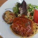 小さな食堂 ヒロ - 椎茸の肉詰めをひっくり返してみました (2022.03.28)