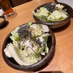 Yakitori Kinzan - キャベツの浅漬 300円×2