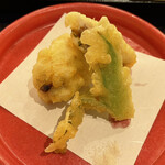 ひさご寿し - にごろぶなと信長葱の揚げ物