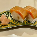 ひさご寿し - ビワマスの押し寿し