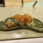 ひさご寿し - ビワマスの押し寿し