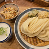 手打ちうどん 上を向いて