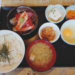 てんぺい - まかない定食パート１ (870円・税込)