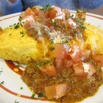 カフェレストラン ホット・ベリー - とろ～りチーズとミートソースのオムライス