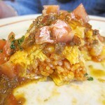 カフェレストラン ホット・ベリー - とろ～りチーズとミートソースのオムライス