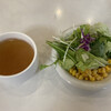 バンビ - 料理写真:コンソメスープとミニサラダ