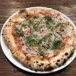 イタリア食堂amico - 薪窯ピッツァセット（税込み１２４３円）