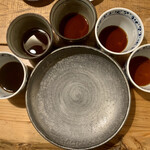 蕎麦切り 春のすけ - 右から、春すけ〜たがた〜一東菴〜一如庵〜ひら川