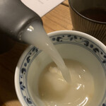 蕎麦切り 春のすけ - 六種の蕎麦が溶け込んだ濃厚蕎麦湯。