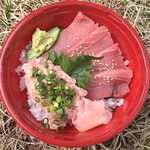 めしや - まぐろざんまい丼