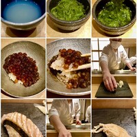 まんてん鮨 日比谷オクロジ店 - 濃いシジミ汁から始まるお任せランチ3000円